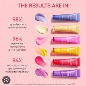 LANEIGE Lip Glowy Balm Trio - Pink, Purple, Yellow